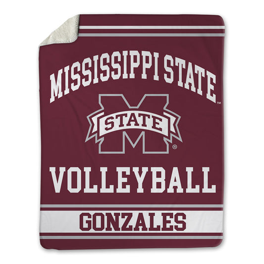 Mississippi State - NCAA Women's Volleyball : Zoe Gonzales - Blanket-0