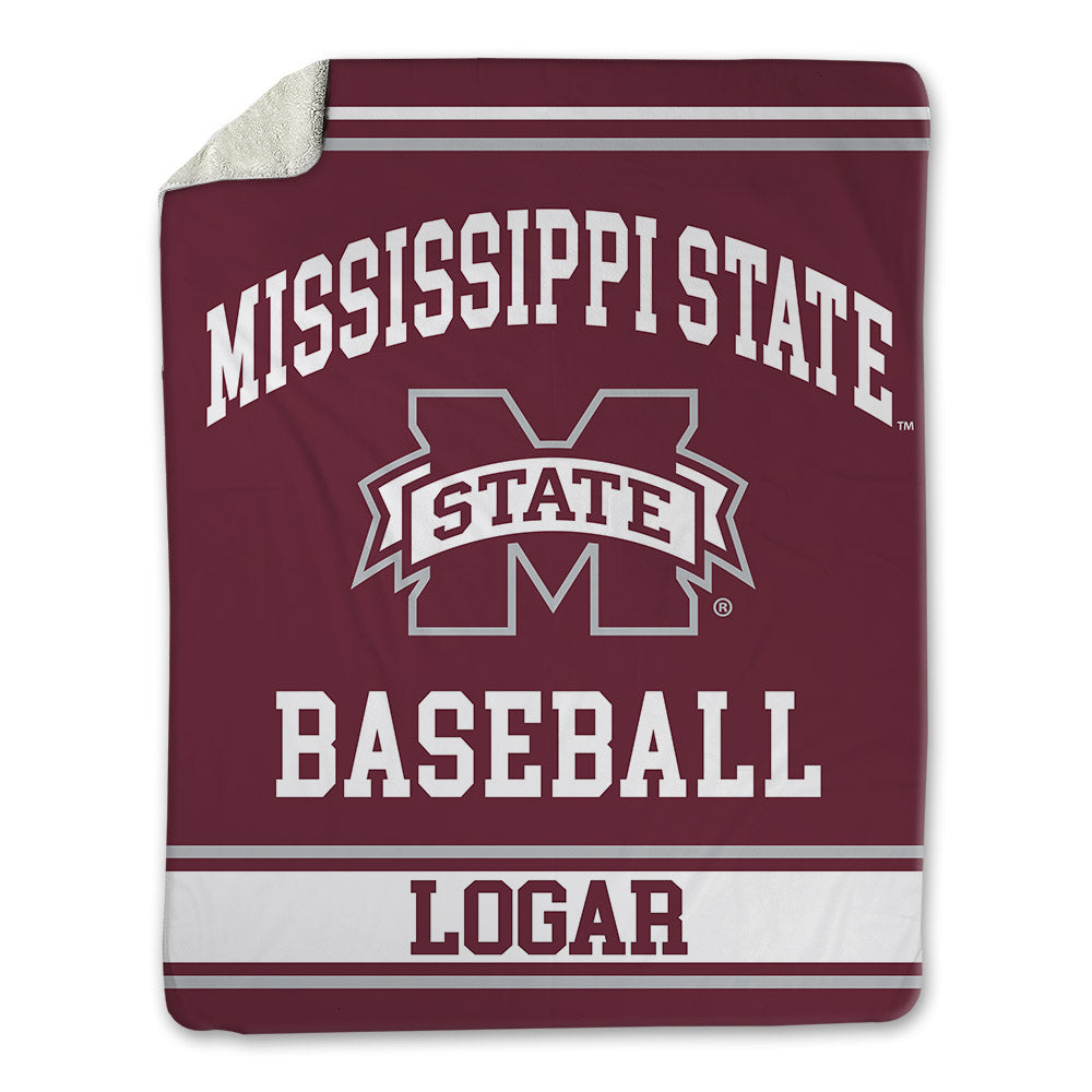 Mississippi State - NCAA Baseball : Jackson Logar - Blanket-0