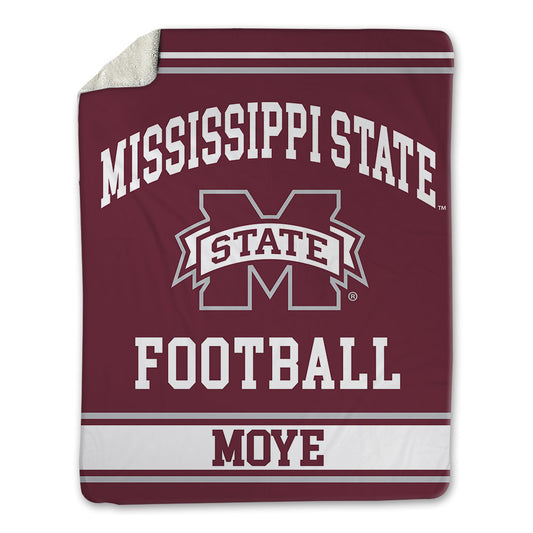 Mississippi State - NCAA Football : Ja'Marcus Moye - Blanket-0