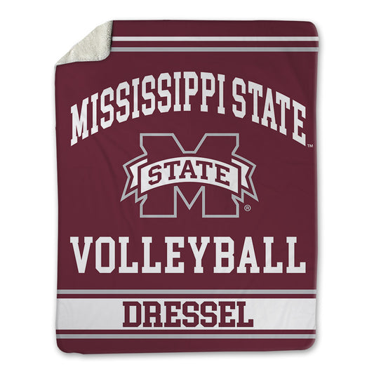 Mississippi State - NCAA Women's Volleyball : Kenna Dressel - Blanket-0