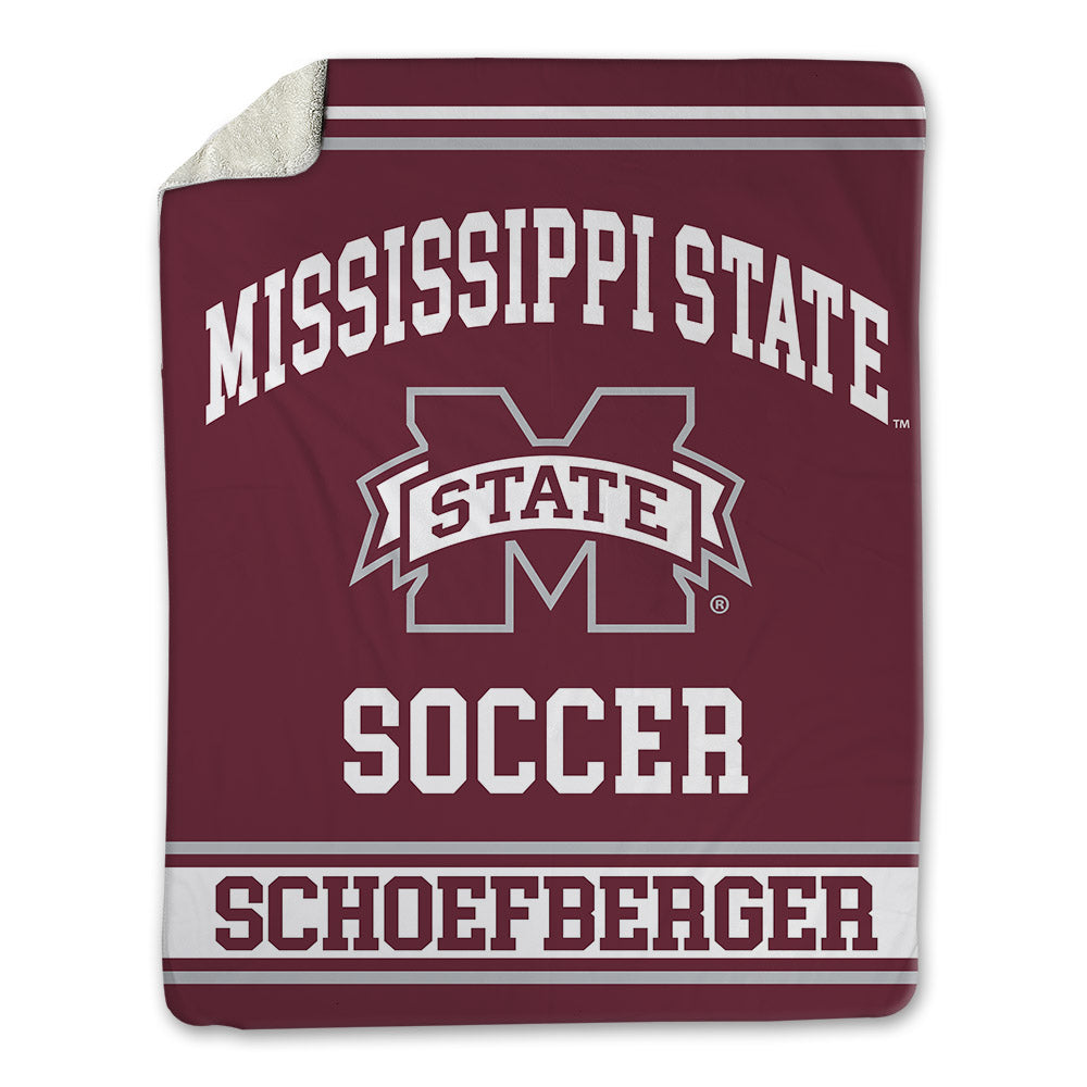 Mississippi State - NCAA Women's Soccer : Naila Schoefberger - Blanket-0