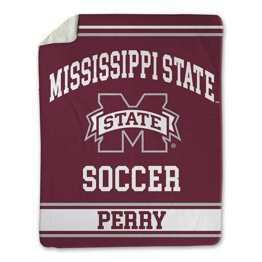 Mississippi State - NCAA Women's Soccer : ally perry - Blanket-0
