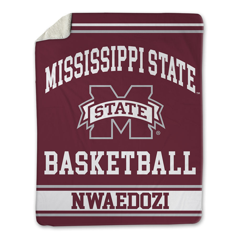 Mississippi State - NCAA Women's Basketball : Favour Nwaedozi - Blanket-0