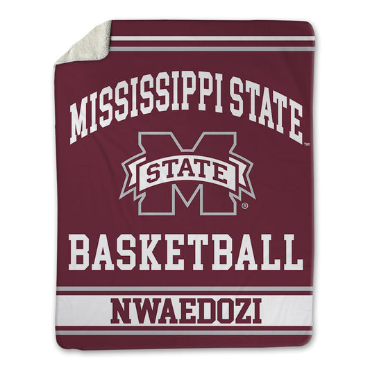 Mississippi State - NCAA Women's Basketball : Favour Nwaedozi - Blanket-0