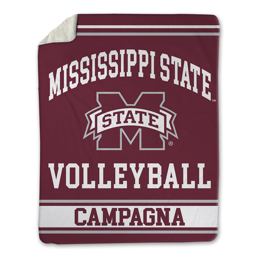 Mississippi State - NCAA Women's Volleyball : Hailey Campagna - Blanket-0