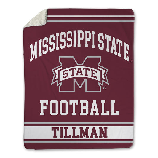 Mississippi State - NCAA Football : Zakari Tillman - Blanket-0