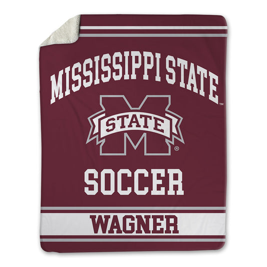 Mississippi State - NCAA Women's Soccer : Chelsea Wagner - Blanket-0