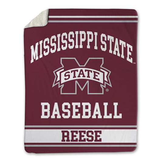 Mississippi State - NCAA Baseball : Ace Reese - Blanket-0
