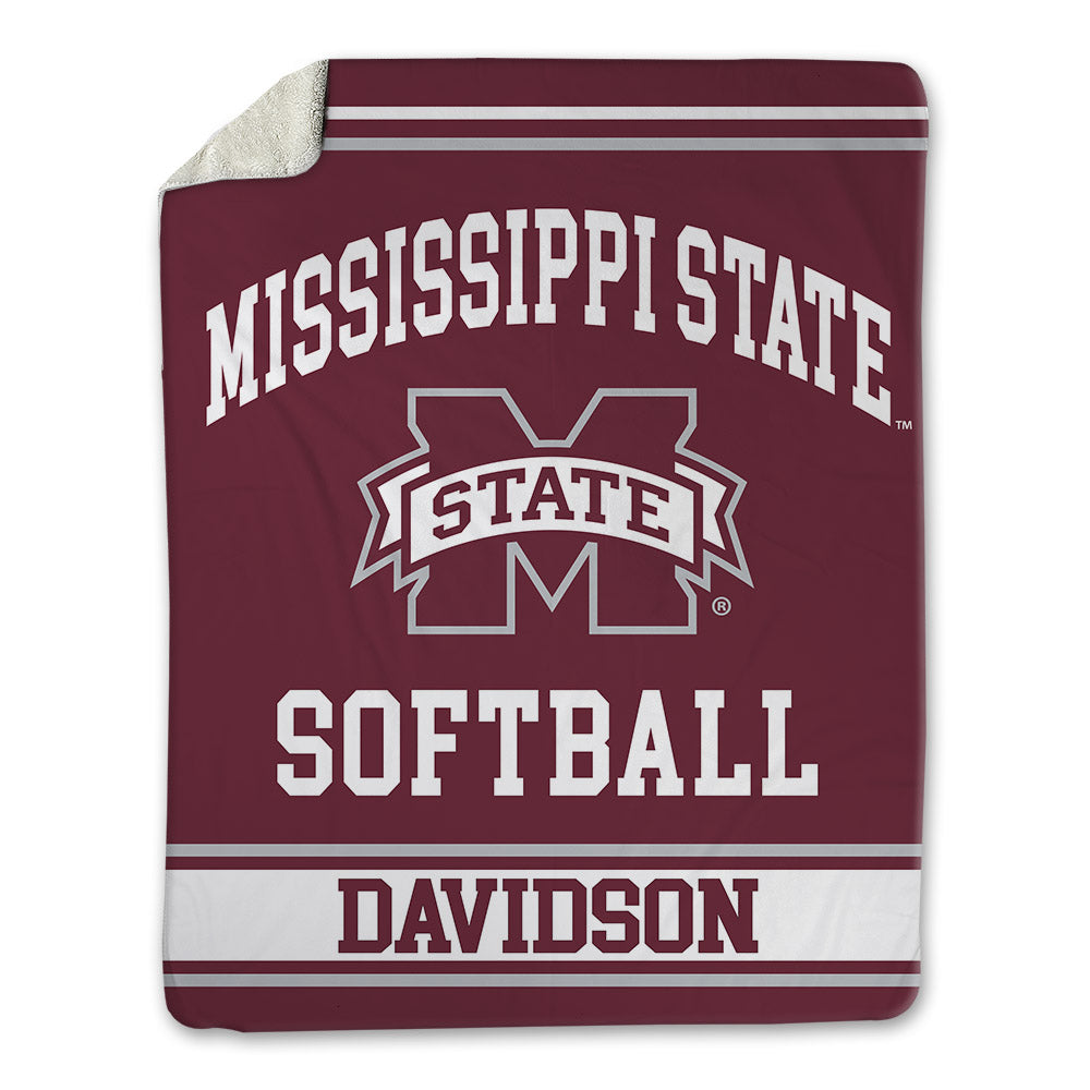 Mississippi State - NCAA Softball : Megan Davidson - Blanket-0