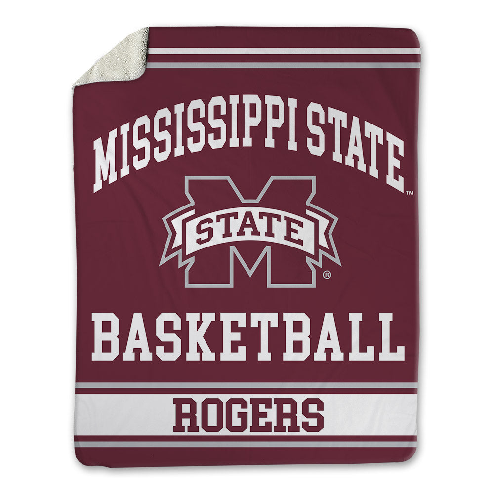 Mississippi State - NCAA Women's Basketball : Darrione Rogers - Blanket-0