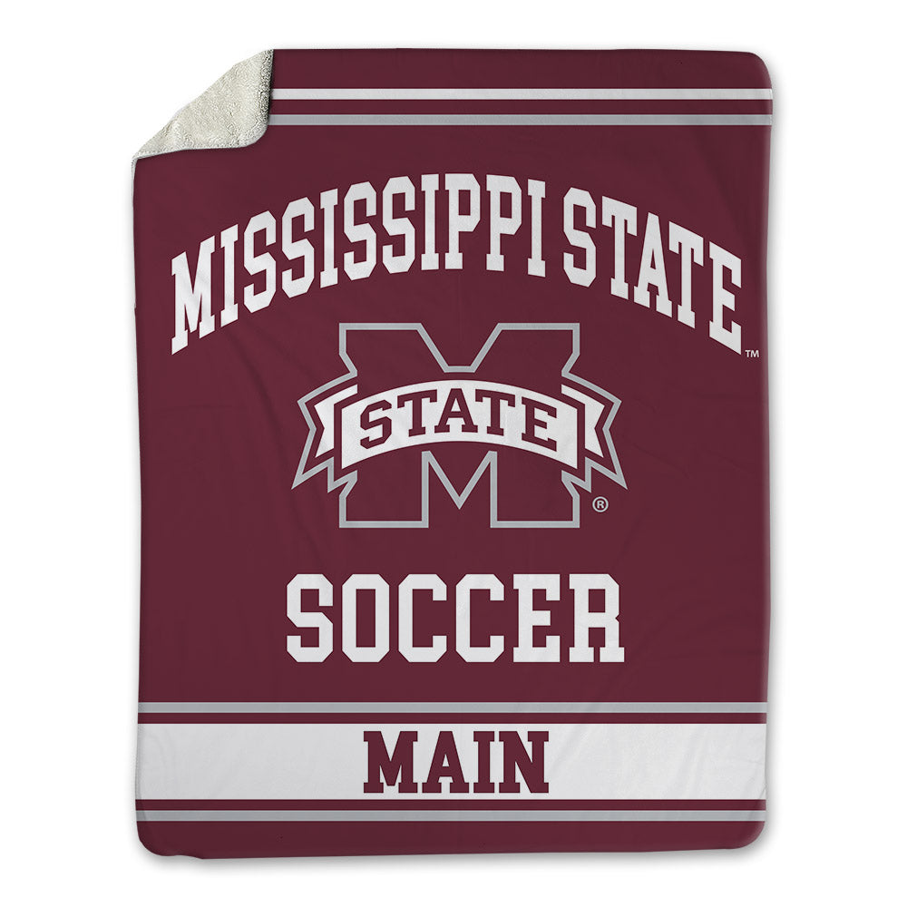 Mississippi State - NCAA Women's Soccer : Zoe Main - Blanket-0