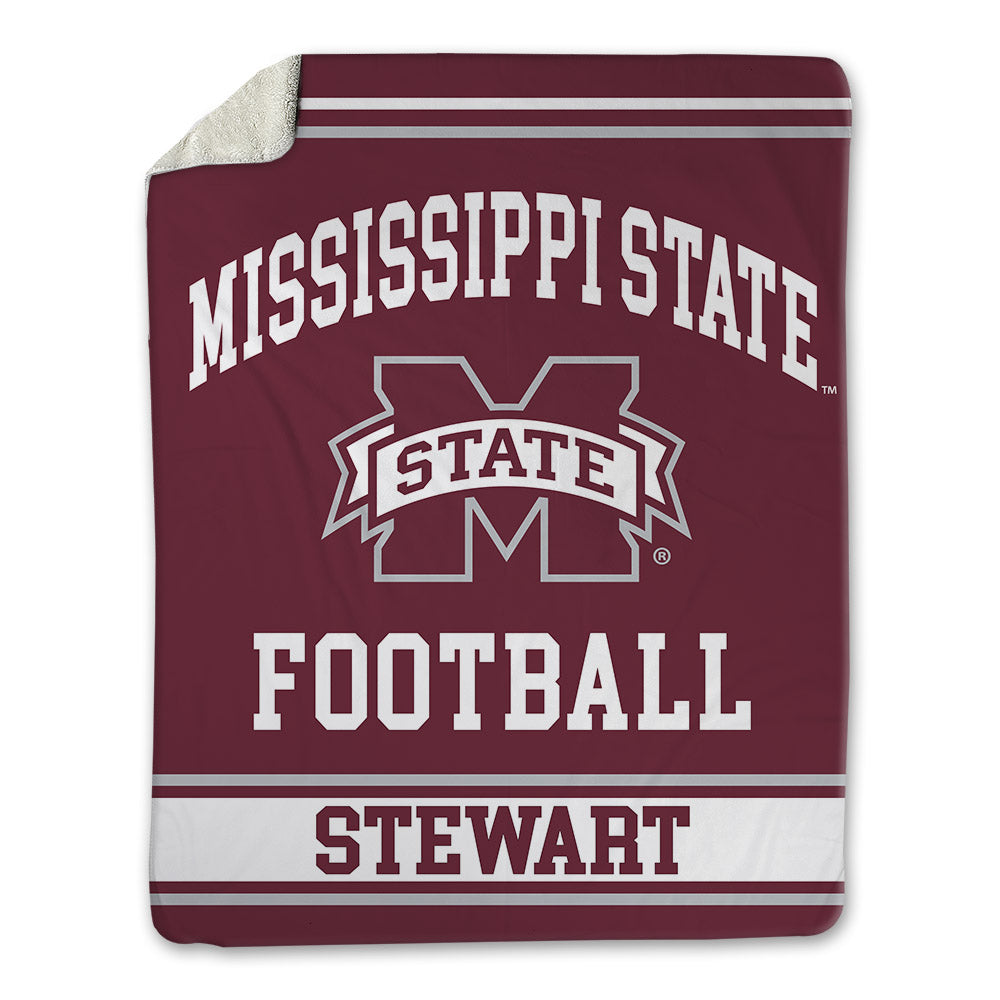 Mississippi State - NCAA Football : Ja'Bryis Stewart - Blanket-0