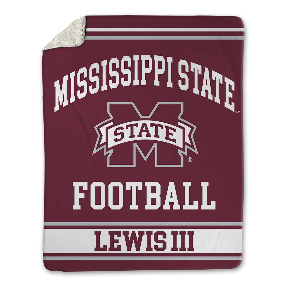Mississippi State - NCAA Football : Dwight Lewis III - Blanket-0