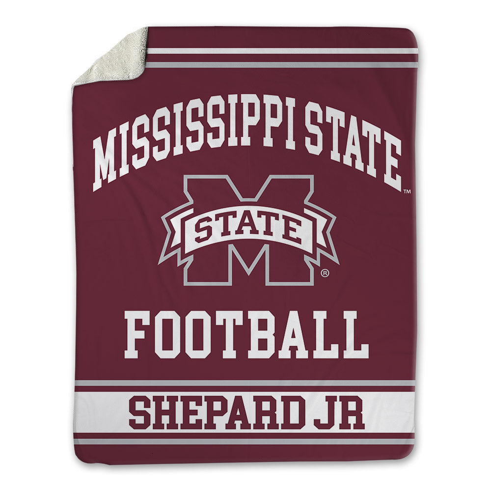 Mississippi State - NCAA Football : Ferzell Shepard Jr - Blanket-0