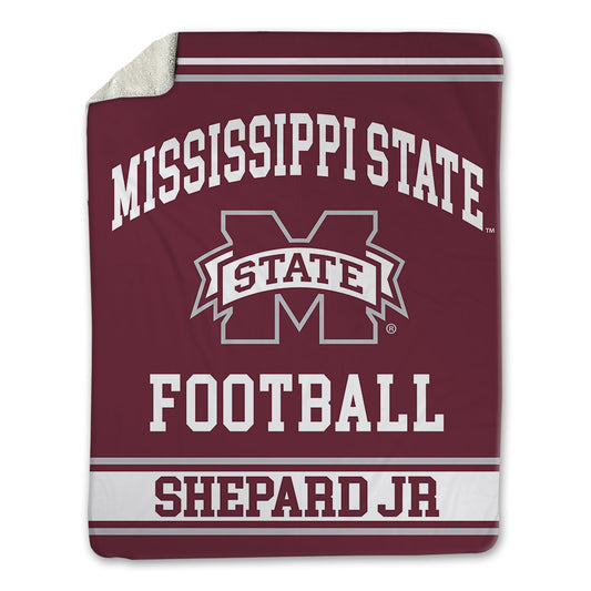 Mississippi State - NCAA Football : Ferzell Shepard Jr - Blanket-0