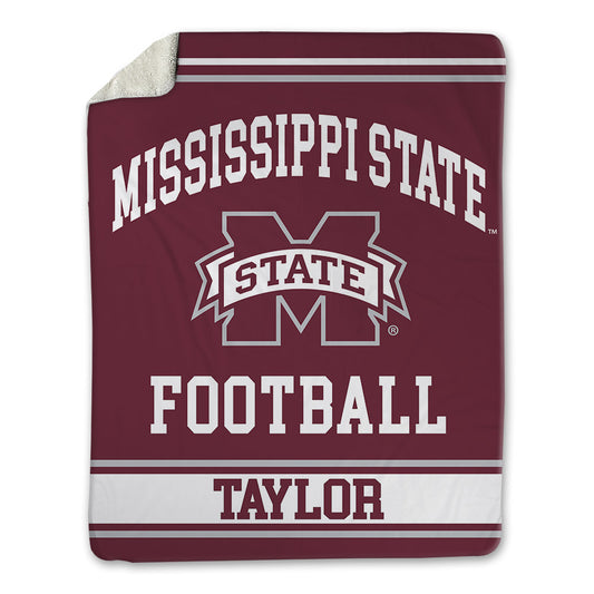 Mississippi State - NCAA Football : KaMario Taylor - Blanket-0