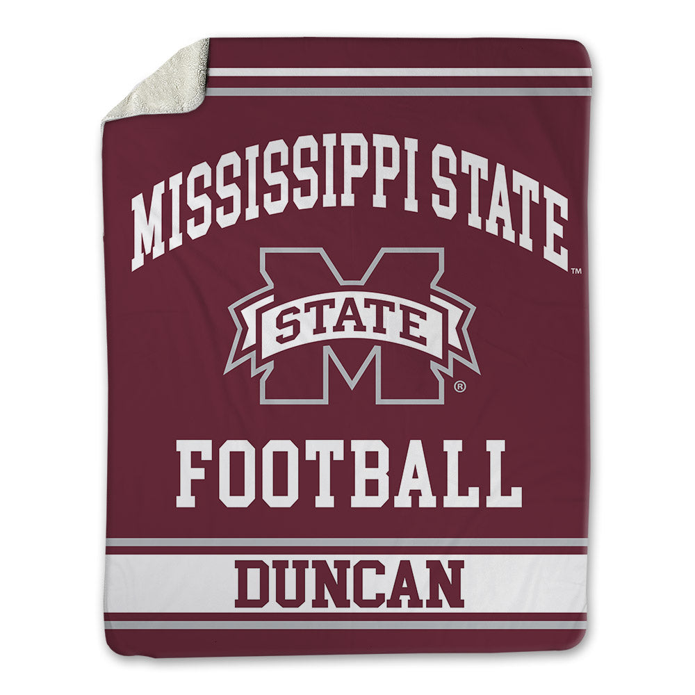 Mississippi State - NCAA Football : Ashtanyrein Duncan - Blanket-0