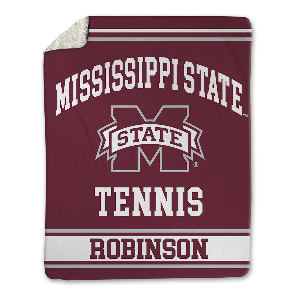 Mississippi State - NCAA Women's Tennis : Mia Robinson - Blanket-0