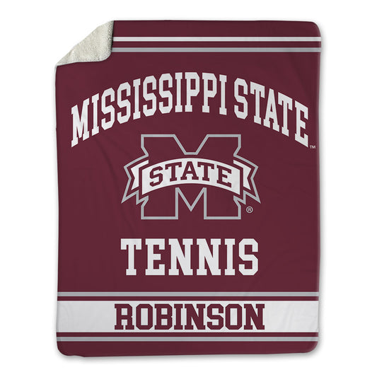 Mississippi State - NCAA Women's Tennis : Mia Robinson - Blanket-0