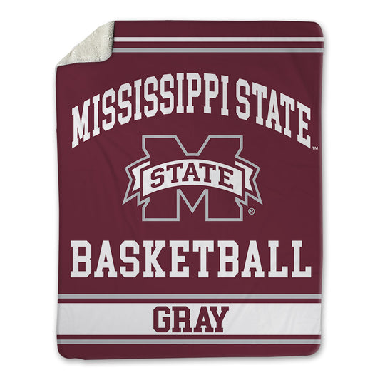 Mississippi State - NCAA Women's Basketball : Nataliyah Gray - Blanket-0