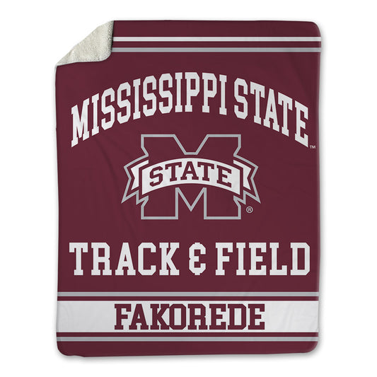 Mississippi State - NCAA Men's Track & Field : Adekalu Nicholas Fakorede - Blanket-0