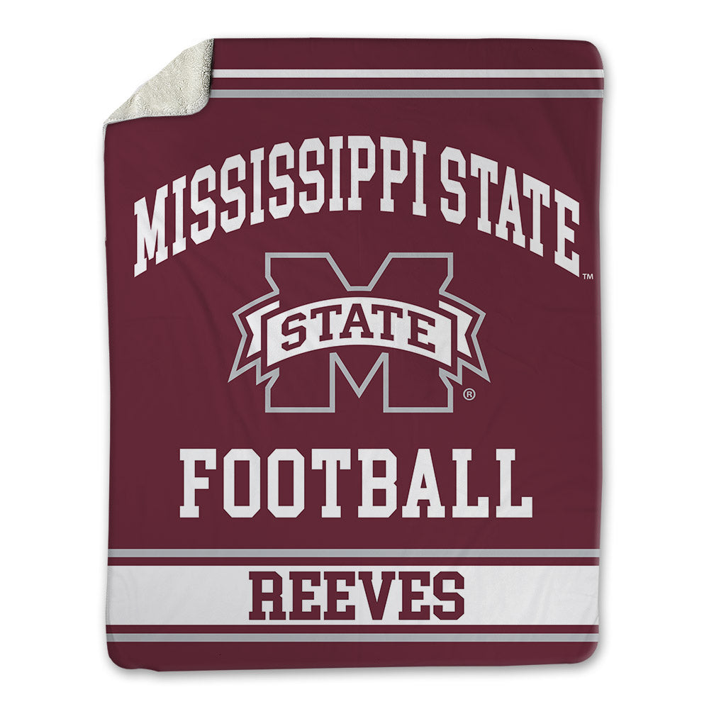 Mississippi State - NCAA Football : Turner Reeves - Blanket-0