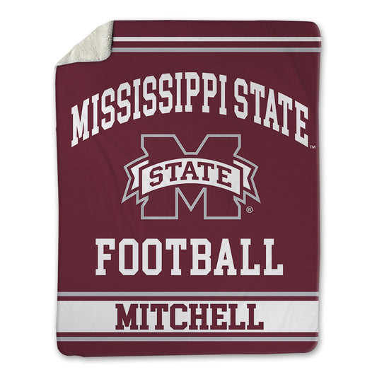 Mississippi State - NCAA Football : Isaiah Mitchell - Blanket-0