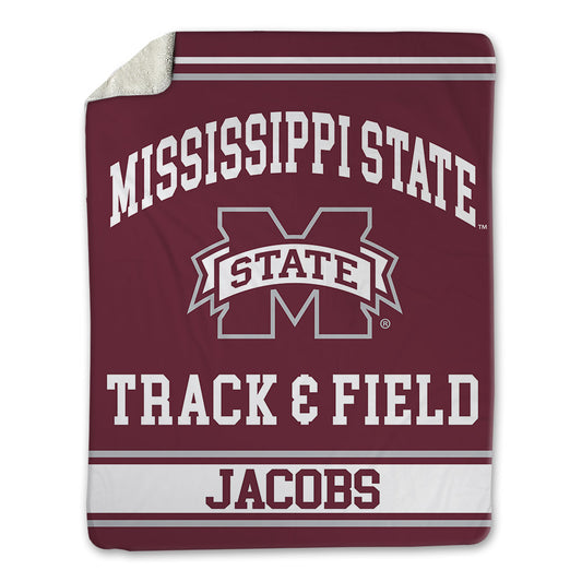 Mississippi State - NCAA Men's Track & Field : Cyrus Jacobs - Blanket-0