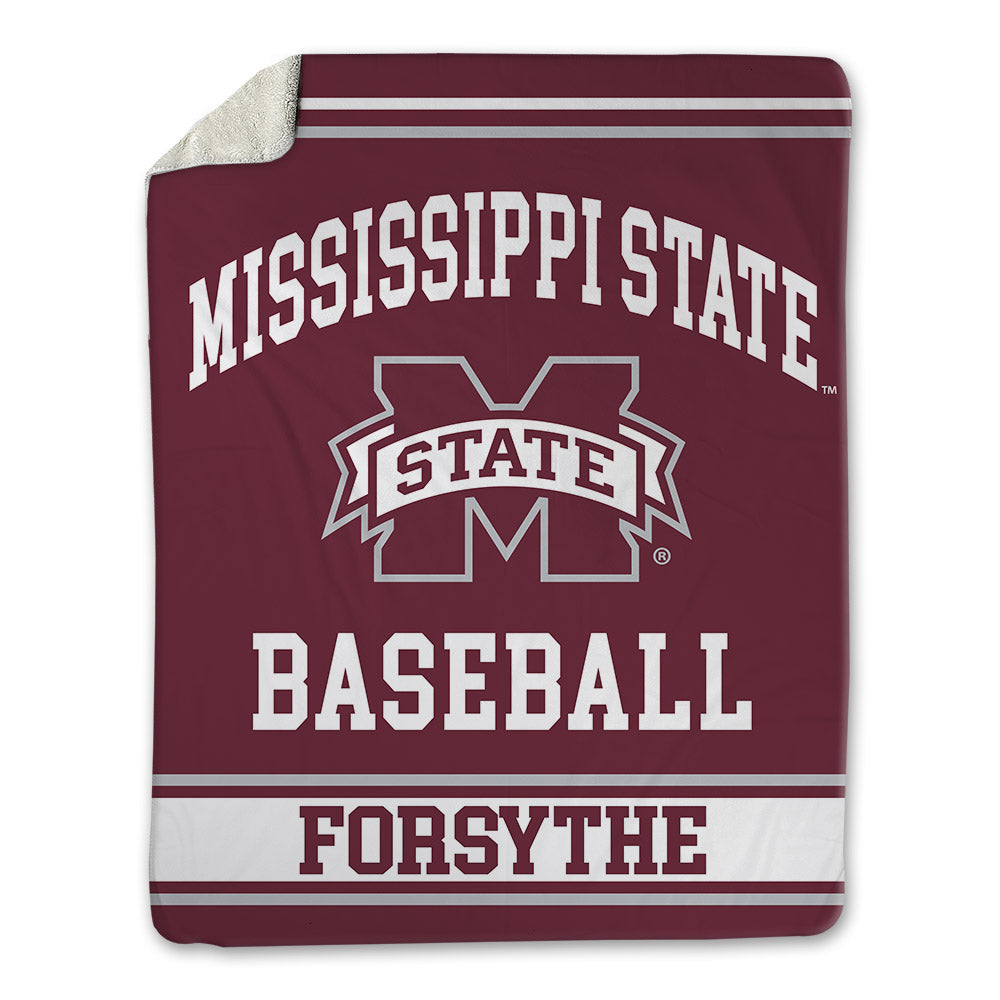 Mississippi State - NCAA Baseball : Logan Forsythe - Blanket-0
