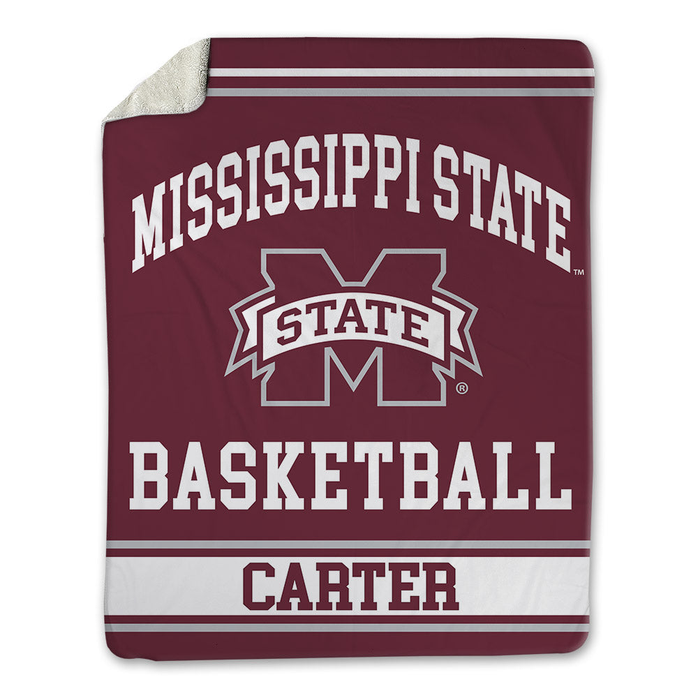 Mississippi State - NCAA Women's Basketball : Jessika Carter - Blanket-0