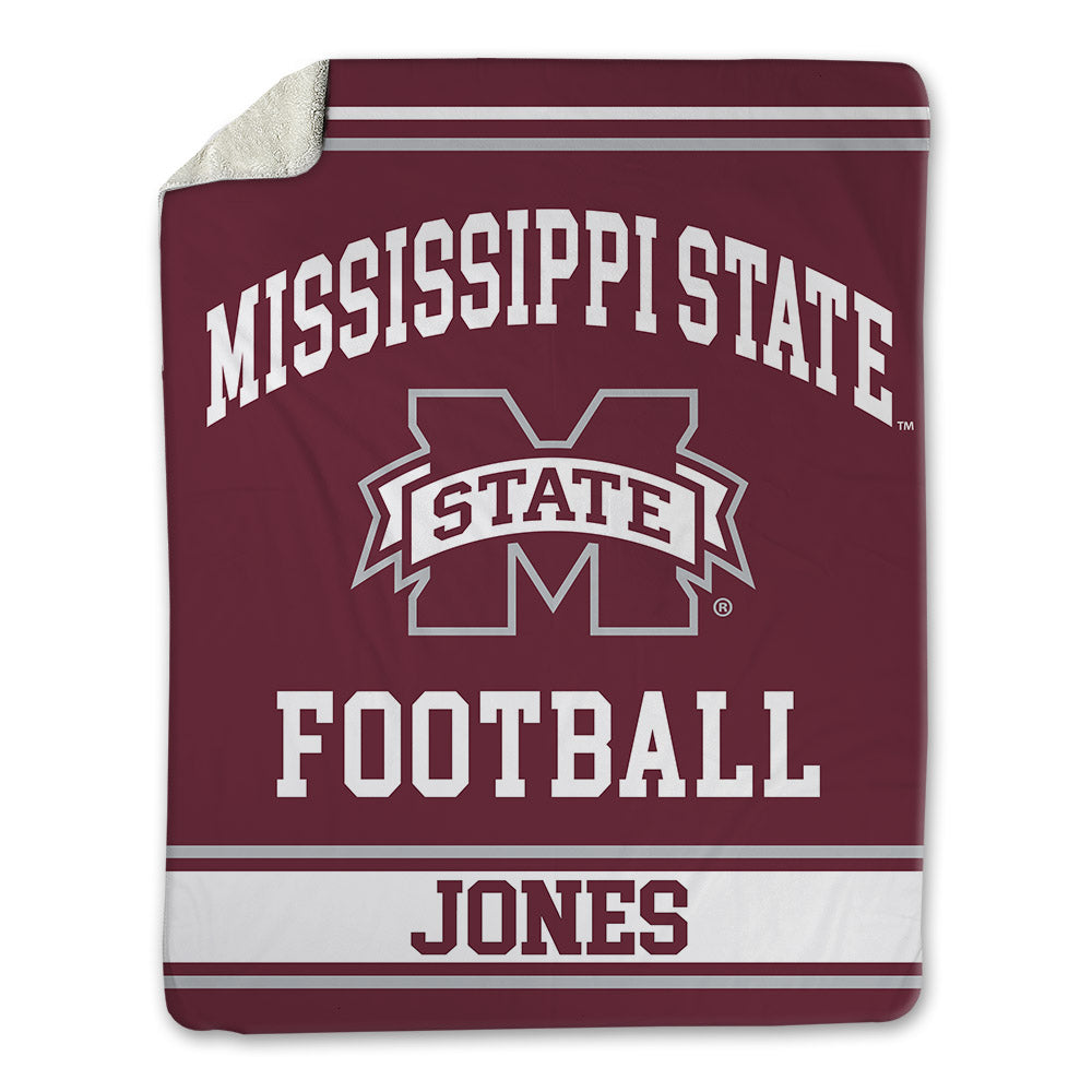 Mississippi State - NCAA Football : Kelley Jones - Blanket-0