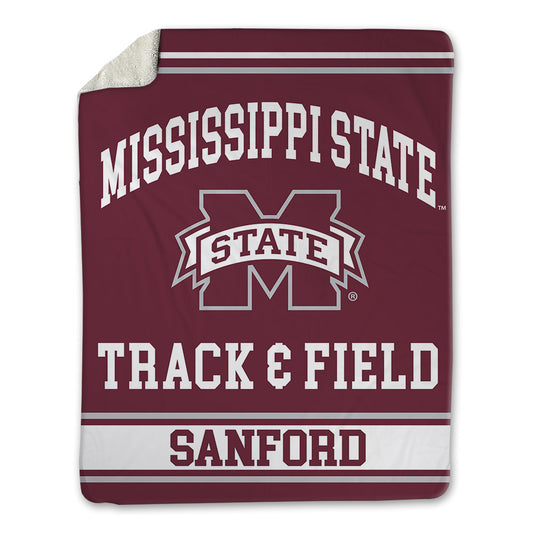 Mississippi State - NCAA Men's Track & Field : Braxton Sanford - Blanket-0