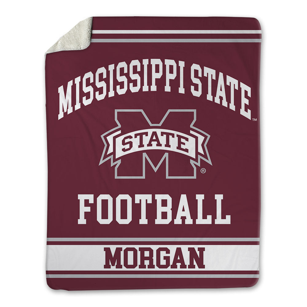 Mississippi State - NCAA Football : Asher Morgan - Blanket-0