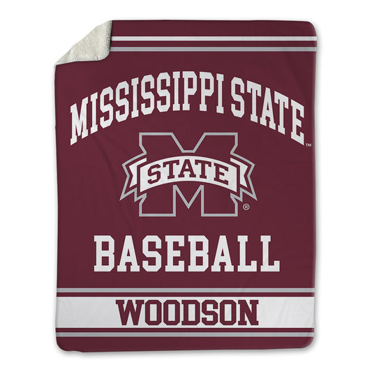 Mississippi State - NCAA Baseball : Ryder Woodson - Blanket-0