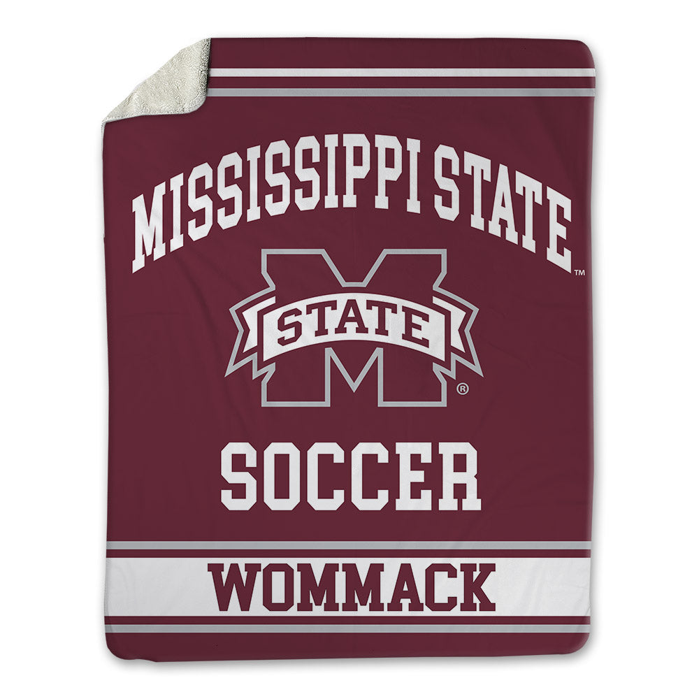 Mississippi State - NCAA Women's Soccer : Sarah Wommack - Blanket-0