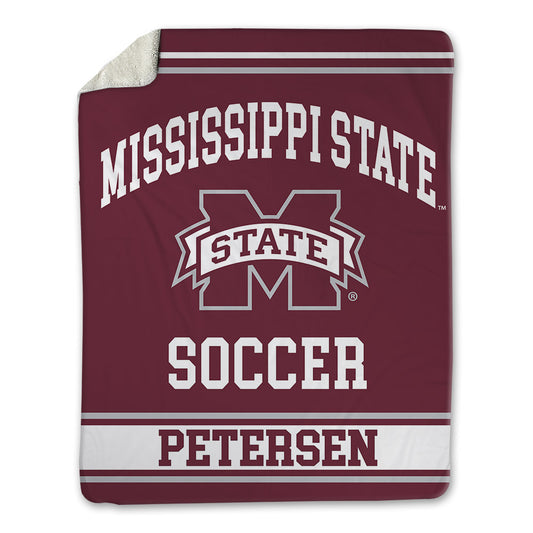 Mississippi State - NCAA Women's Soccer : Ella Petersen - Blanket-0