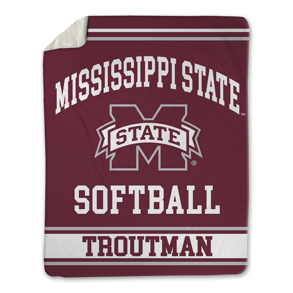 Mississippi State - NCAA Softball : Taylor Troutman - Blanket-0