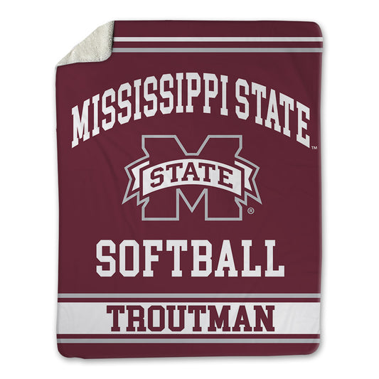 Mississippi State - NCAA Softball : Taylor Troutman - Blanket-0