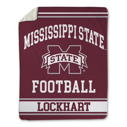 Mississippi State - NCAA Football : Tj Lockhart - Blanket-0