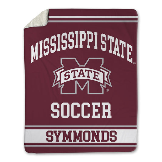 Mississippi State - NCAA Women's Soccer : Adia Symmonds - Blanket-0