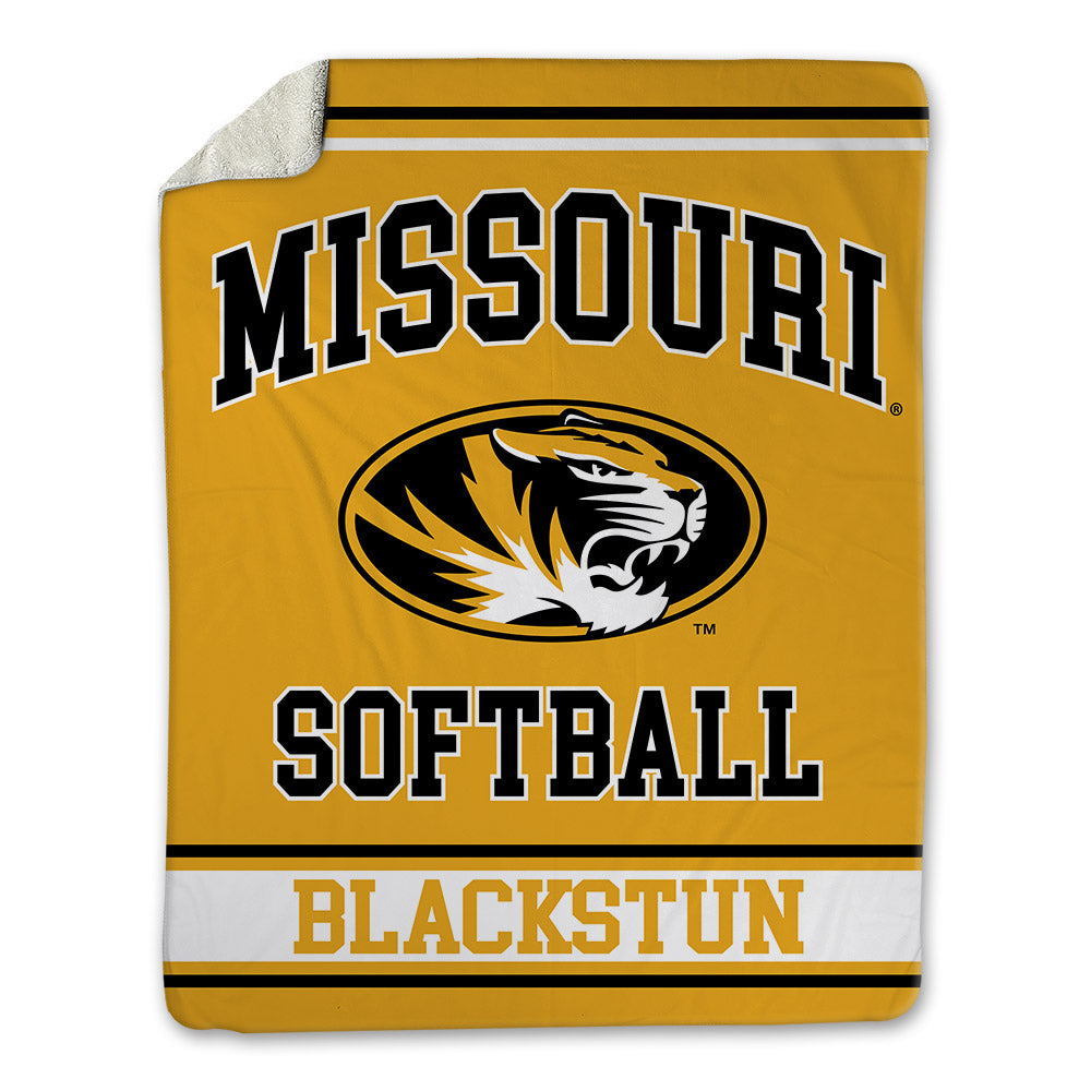 Missouri - NCAA Softball : Danielle Blackstun - Blanket-0