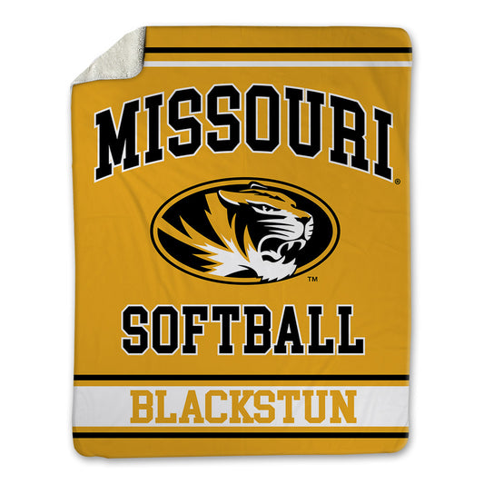 Missouri - NCAA Softball : Danielle Blackstun - Blanket-0