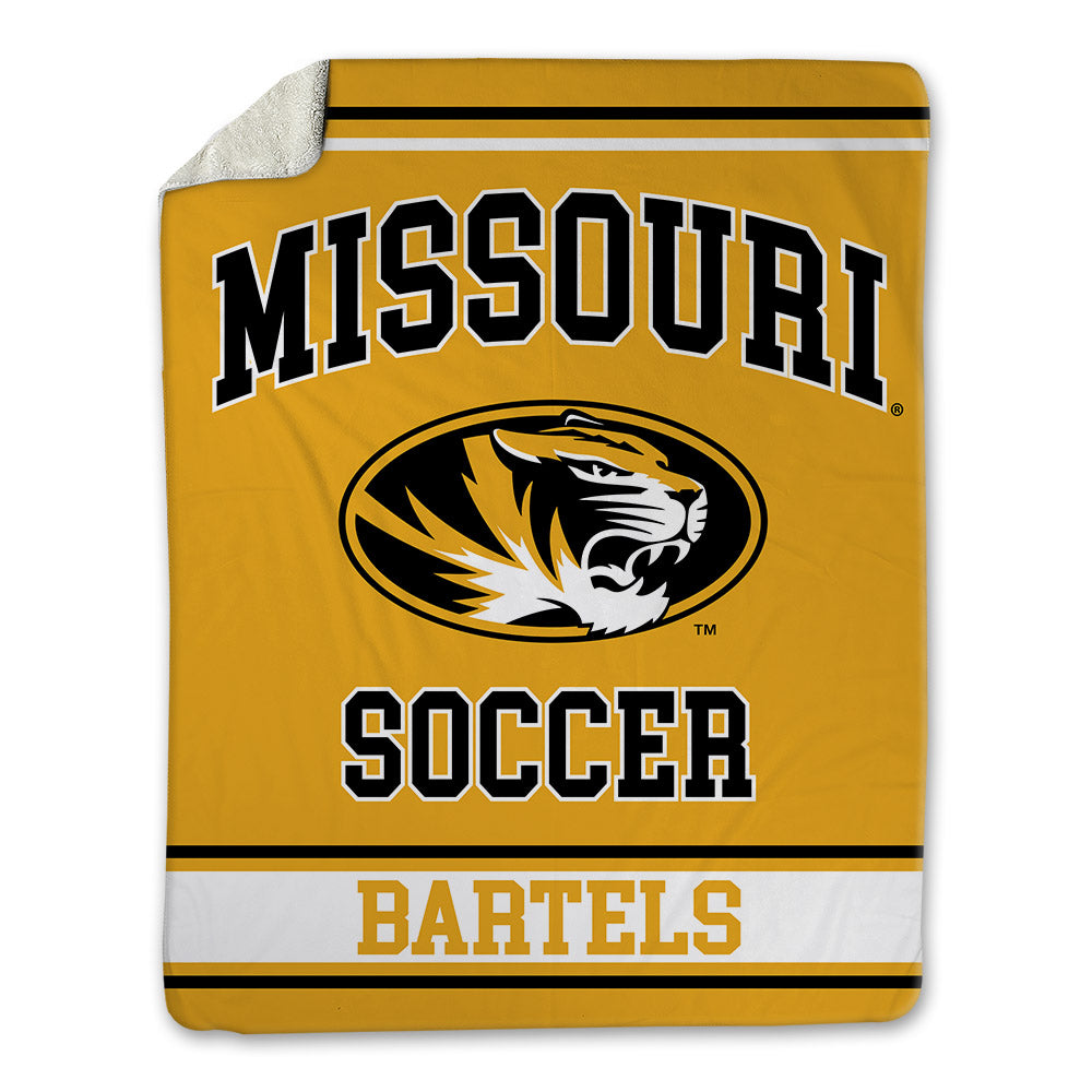 Missouri - NCAA Women's Soccer : Jenna Bartels - Blanket-0