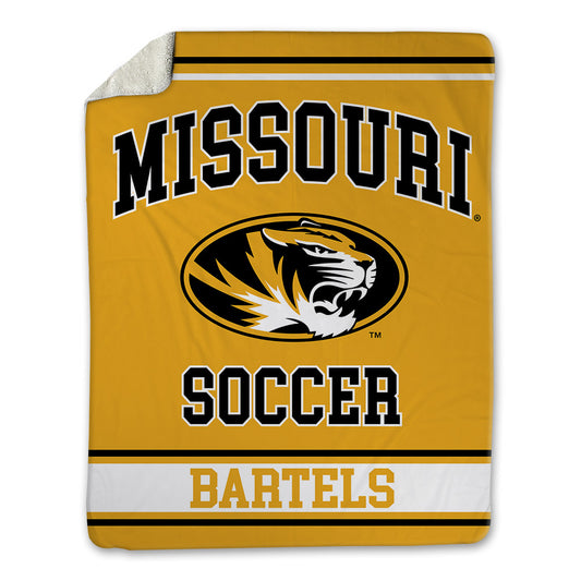 Missouri - NCAA Women's Soccer : Jenna Bartels - Blanket-0