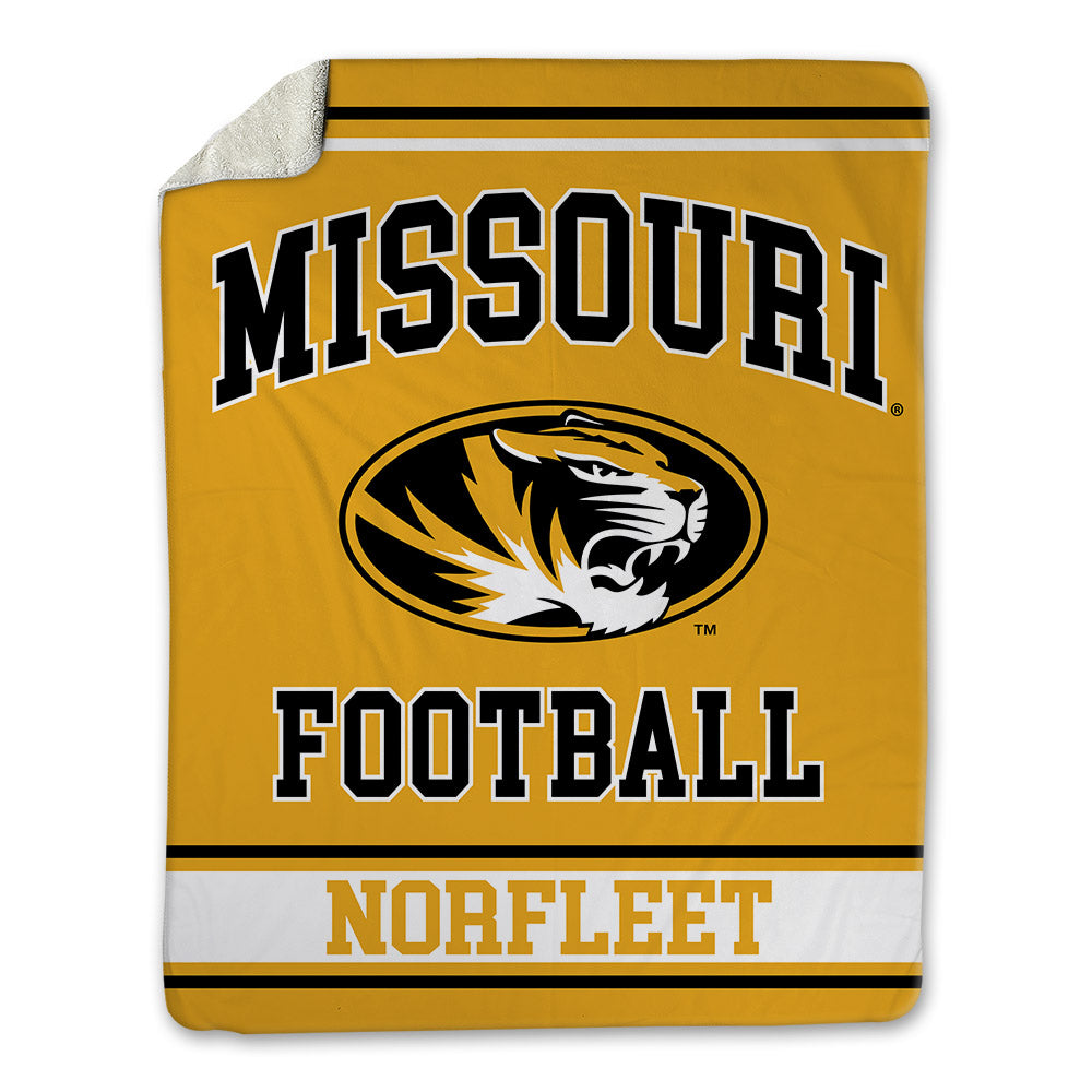 Missouri - NCAA Football : Brett Norfleet - Blanket-0