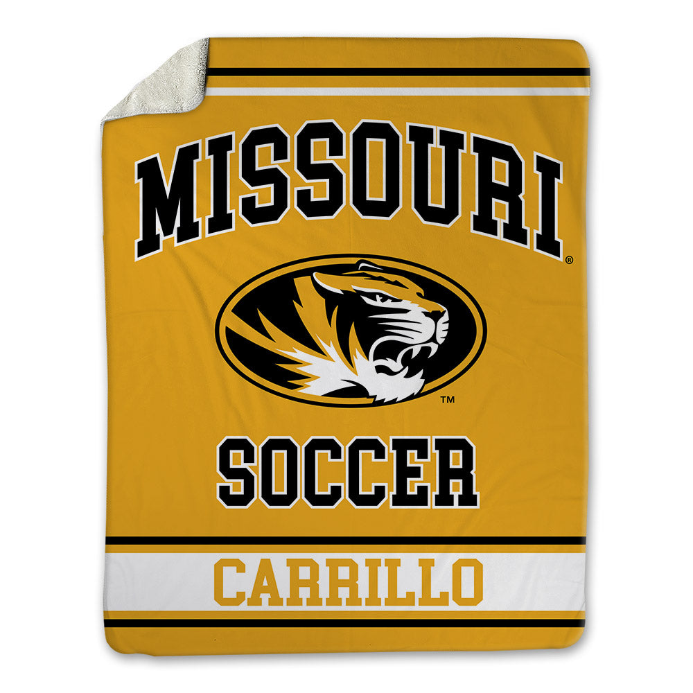 Missouri - NCAA Women's Soccer : Isabella Carrillo - Blanket-0