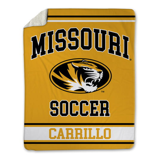 Missouri - NCAA Women's Soccer : Isabella Carrillo - Blanket-0