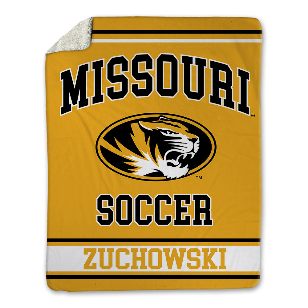 Missouri - NCAA Women's Soccer : Elena Zuchowski - Blanket-0