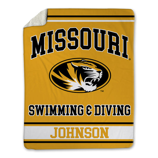 Missouri - NCAA Women's Swimming & Diving : Brady Johnson - Blanket-0