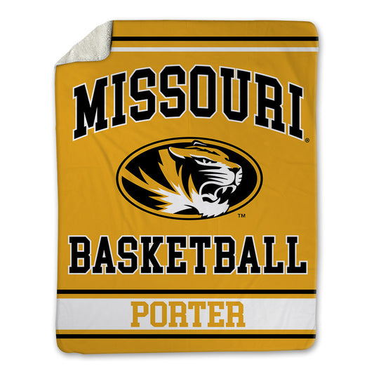 Missouri - NCAA Men's Basketball : Jevon Porter - Blanket-0
